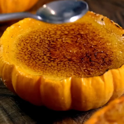 Mini Pumpkin Crème Brûlée
