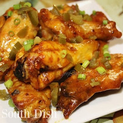 Oven Baked Louisiana Hot Wings