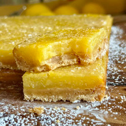 Healthy Lemon Bars (gluten Free)