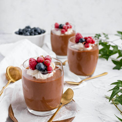 Easy Vegan Mocha Mousse