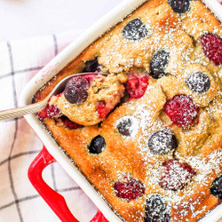 Baked Oats With Berries