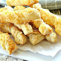 Сирні Палички З Листкового Тіста За 20 Хвилин