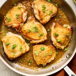 Maple-miso Chicken Thighs