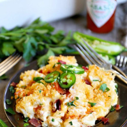 Jalapeño Popper Mac and Cheese