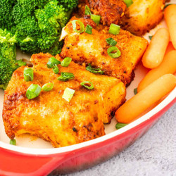 Air Fryer Cod With Dipping Sauce