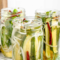 Refrigerator Pickle Recipe