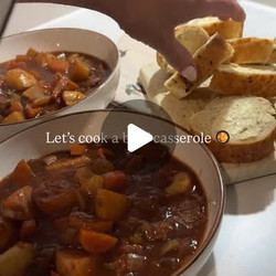 Cosy Slow Cooker Beef Casserole