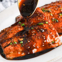 Honey Glazed Salmon