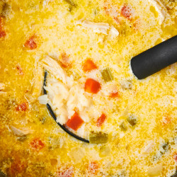 30-minute Creamy Chicken And Rice Soup