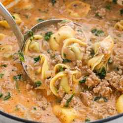 Creamy Tortellini Soup