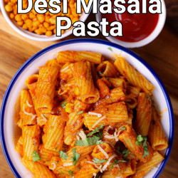 Masala Pasta Recipe | Indian Style Pasta Recipe | Indian Desi Pasta Recipes
