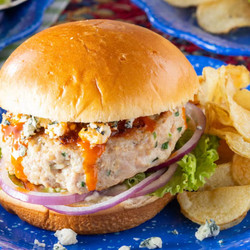 Homemade Chicken Burgers