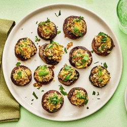 These Quick And Easy Sausage Stuffed Mushrooms Are A Party In Every Bite