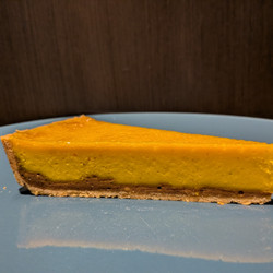 Pumpkin and Spiced Caramel Tart