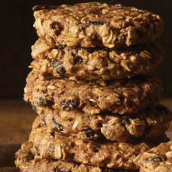 Chewy Apple-raisin Oatmeal Cookies