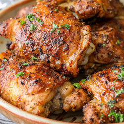 Baked Chicken Thighs
