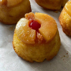 Mini Pineapple Upside Down Cakes