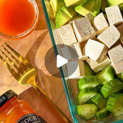 5 Minute High Protein Orange Ginger Salad
