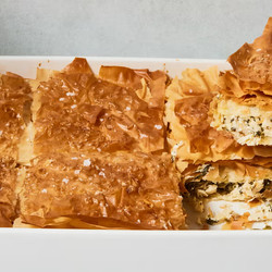 Creamy Chicken Spanakopita Bake