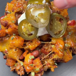 Chili Cheese Potato Skillet