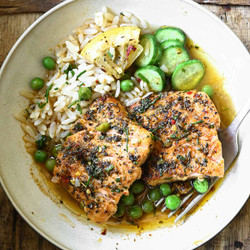 Cajun Honey Butter Salmon