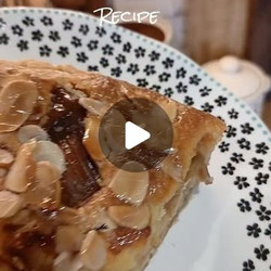 Rhubarb Bakewell Tart Recipe