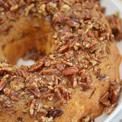 Pecan Upside Down Cake