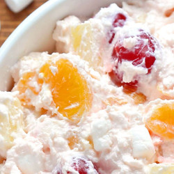 Pam’s Orzo Ambrosia Fruit Salad