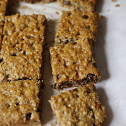 Healthy Chewy Muffin Squares