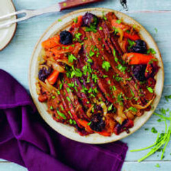 Moroccan-style Brisket With Dried Fruit &amp; Capers