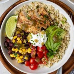 Baja Chicken Grain Bowl - Fitz