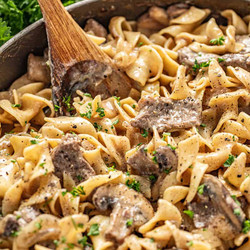Old Fashioned Beef Stroganoff