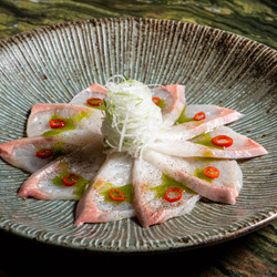 New-style Yellowtail Sashimi