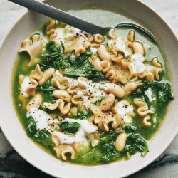 Green Pasta E Fagioli