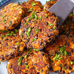 Easy Black Bean Patties