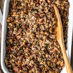 Wild Rice Sausage Stuffing Recipe