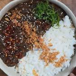 Miso Garlic Black Beans