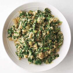 Quinoa-and-spinach Pilaf