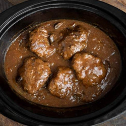 Slow Cooker Salisbury Steak