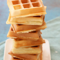 Perfect Crispy Belgian Waffles