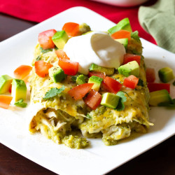 Chicken Enchiladas Recipe With Green Sauce