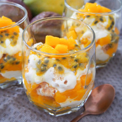 Mango Passion Fruit Eton Mess