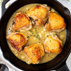30 Cloves Garlic Chicken