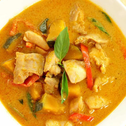 Authentic Thai Red Curry With Chicken