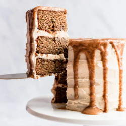Spiced Zucchini Sweet Potato Cake