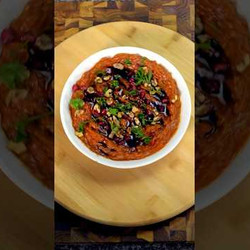 Muhammara (syrian Red Pepper Dip)