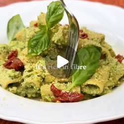 Edamame Pesto Pasta