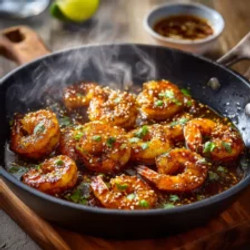 Spicy Honey Garlic Shrimp