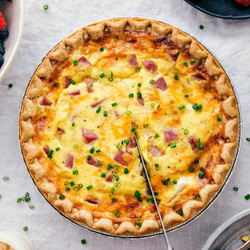Ham And Cheese Quiche
