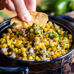 Roasted Chili Corn Salsa